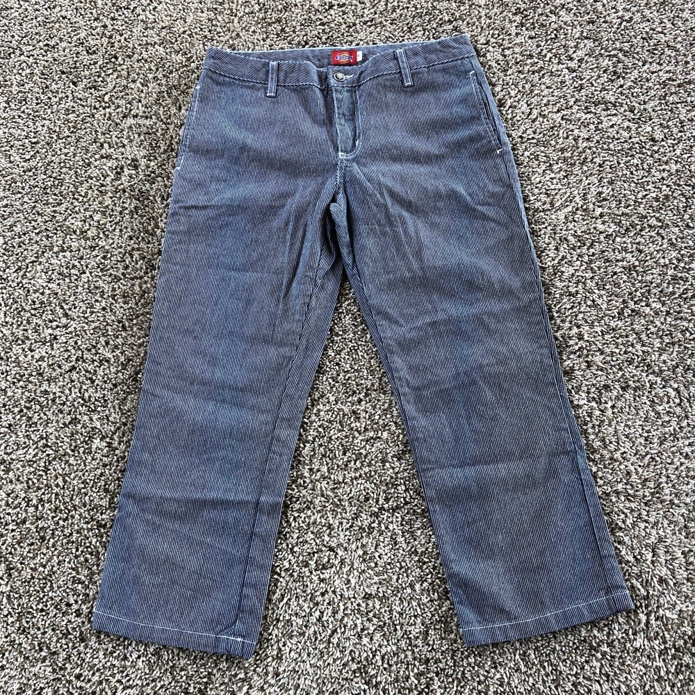 Dickies Conductor Pants Size 5 (Fits 30x25) Pinstripe Railroad Engineer Train